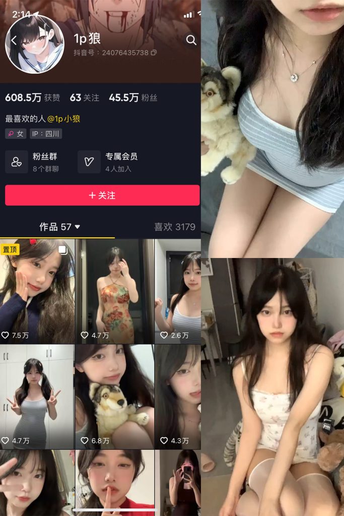 图片[1]-1p狼 微密圈 NO.003期-微密秀-微密圈秀人铁粉空间抖音网红圈主资源