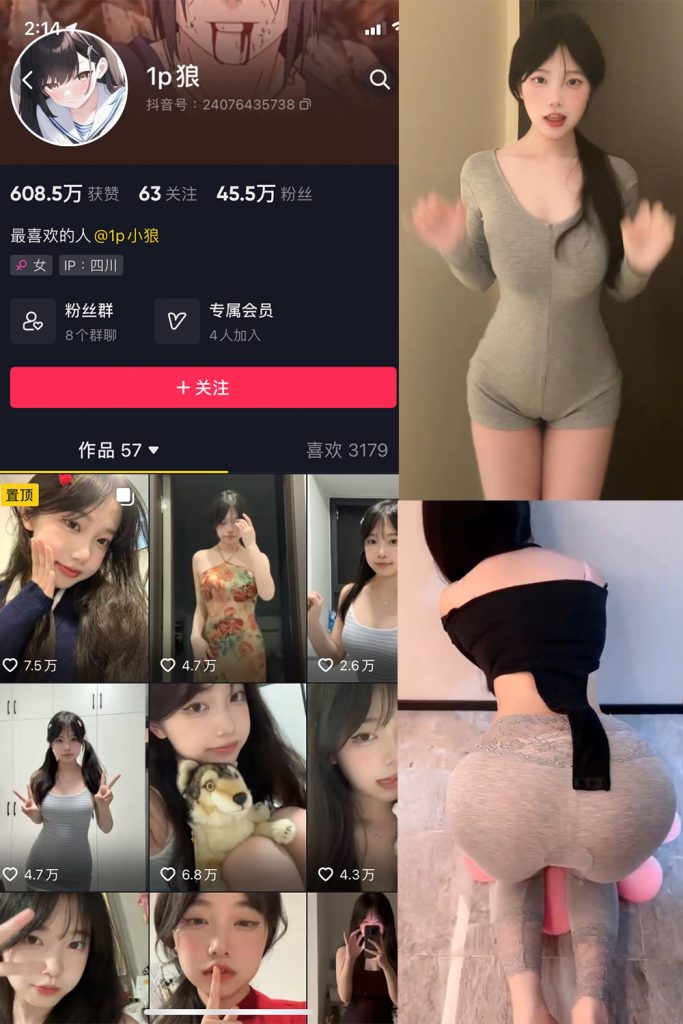 图片[1]-1p狼 微密圈 NO.008期 -微密秀-微密圈秀人铁粉空间抖音网红圈主资源
