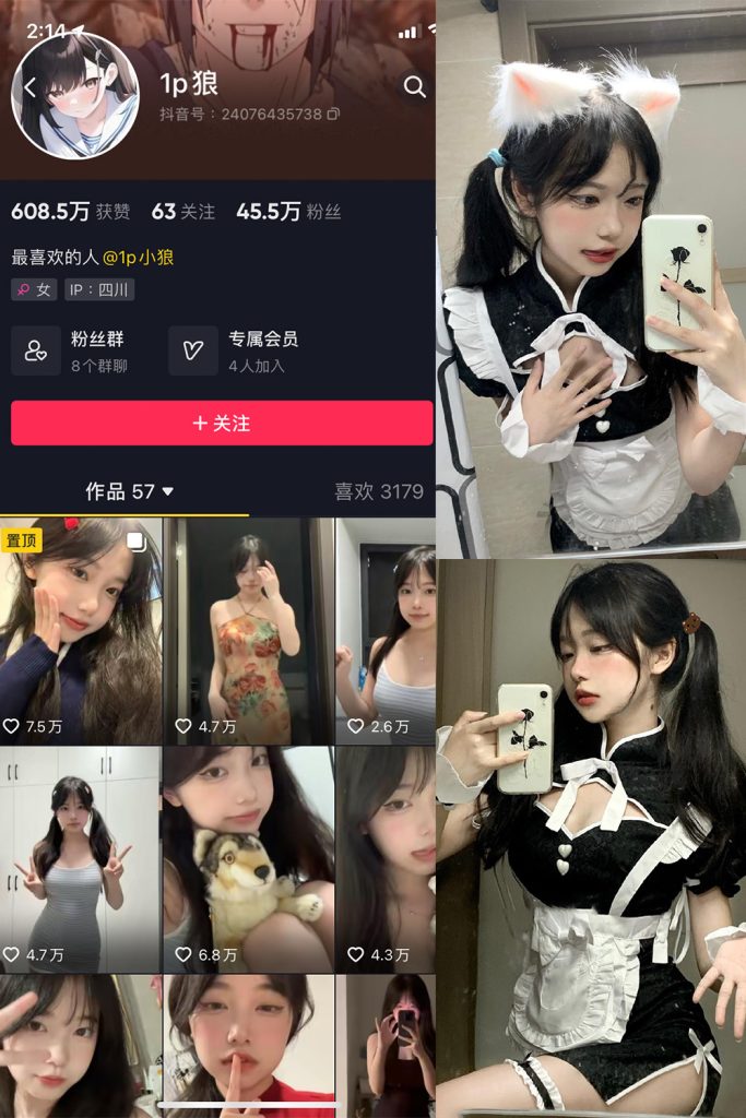 图片[1]-1p狼 微密圈 NO.001期-微密秀-微密圈秀人铁粉空间抖音网红圈主资源