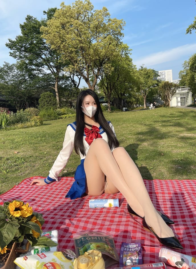 图片[2]-【微-密】July芝岚-户外野餐 [59P-89M]-微密秀-微密圈秀人铁粉空间抖音网红圈主资源