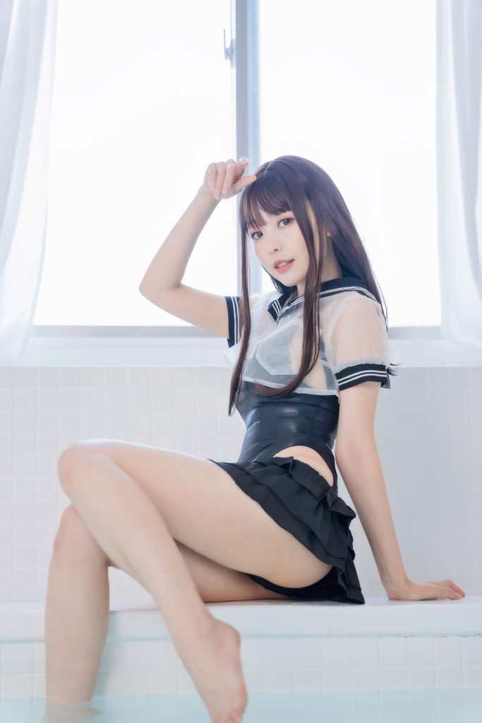 图片[2]-ElyEE子 – 競泳水手服-微密秀-微密圈秀人铁粉空间抖音网红圈主资源